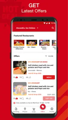 Qurba - Hot Meals, Hot Deals android App screenshot 7